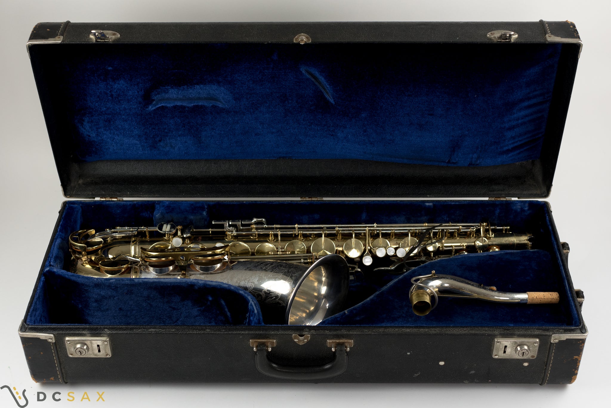 King Super 20 Tenor Saxophone, Silver Sonic, Just Serviced, Video