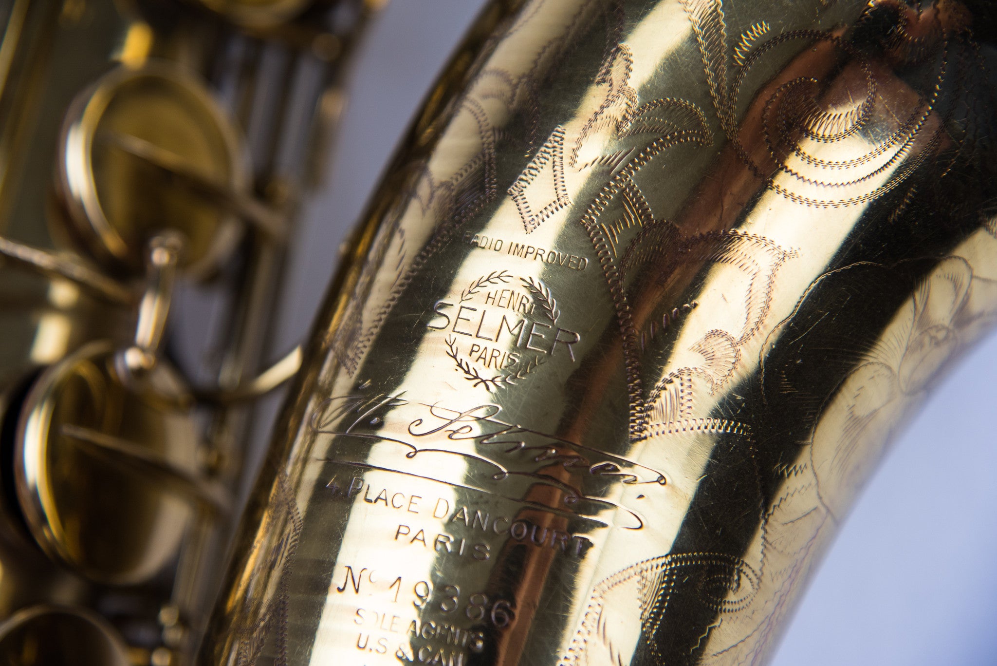 Selmer Radio Improved Tenor Saxophone 19,xxx