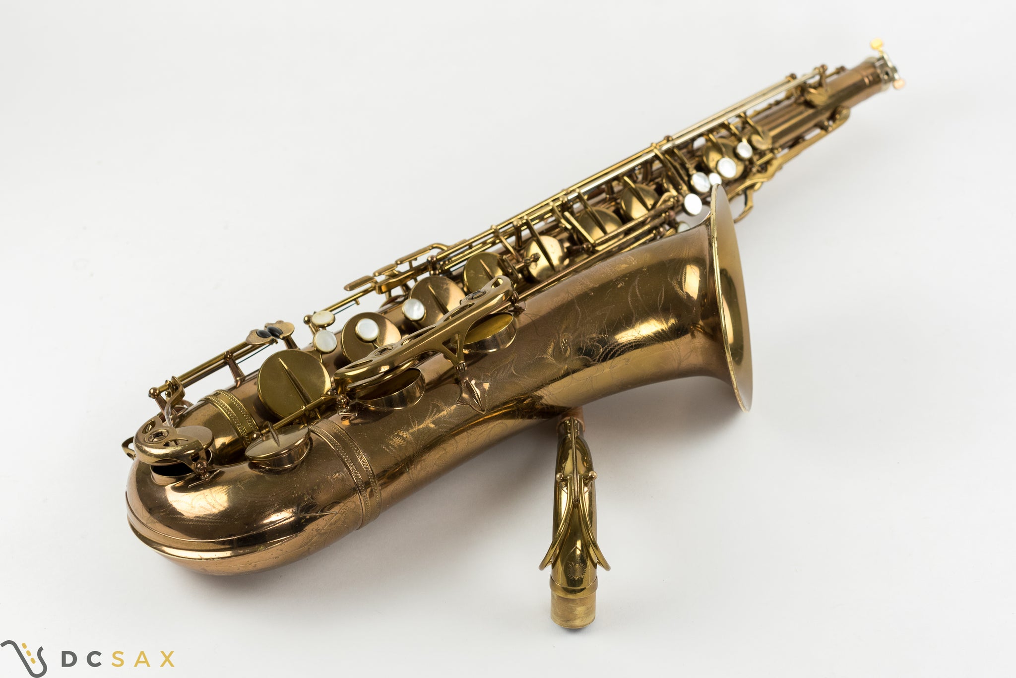 1952 49,xxx Selmer Super Balanced Action SBA Tenor Saxophone, Fresh Overhaul