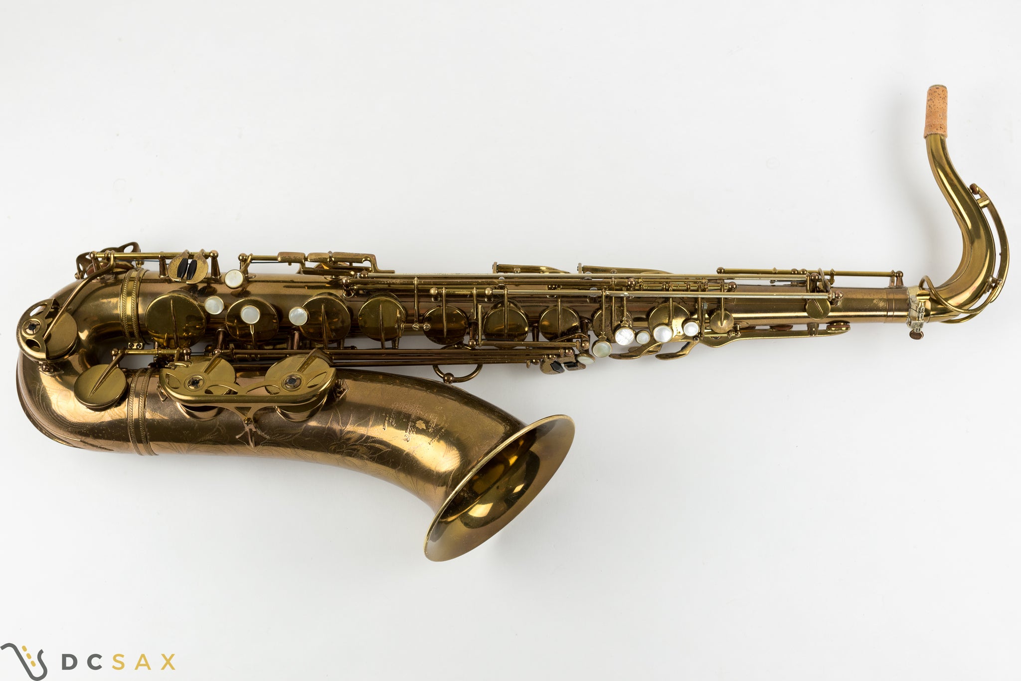 1952 49,xxx Selmer Super Balanced Action SBA Tenor Saxophone, Fresh Overhaul