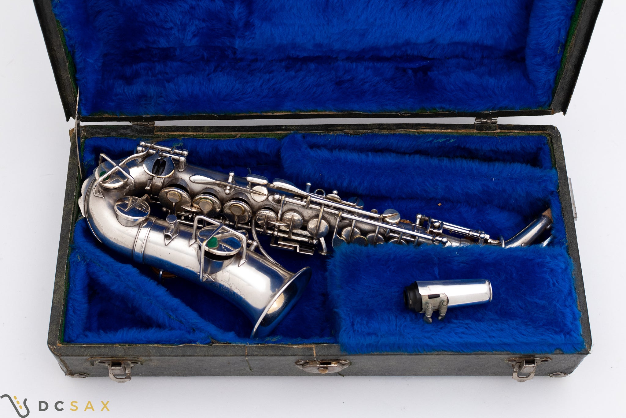 1912 Buescher Bb Curved Soprano Saxophone