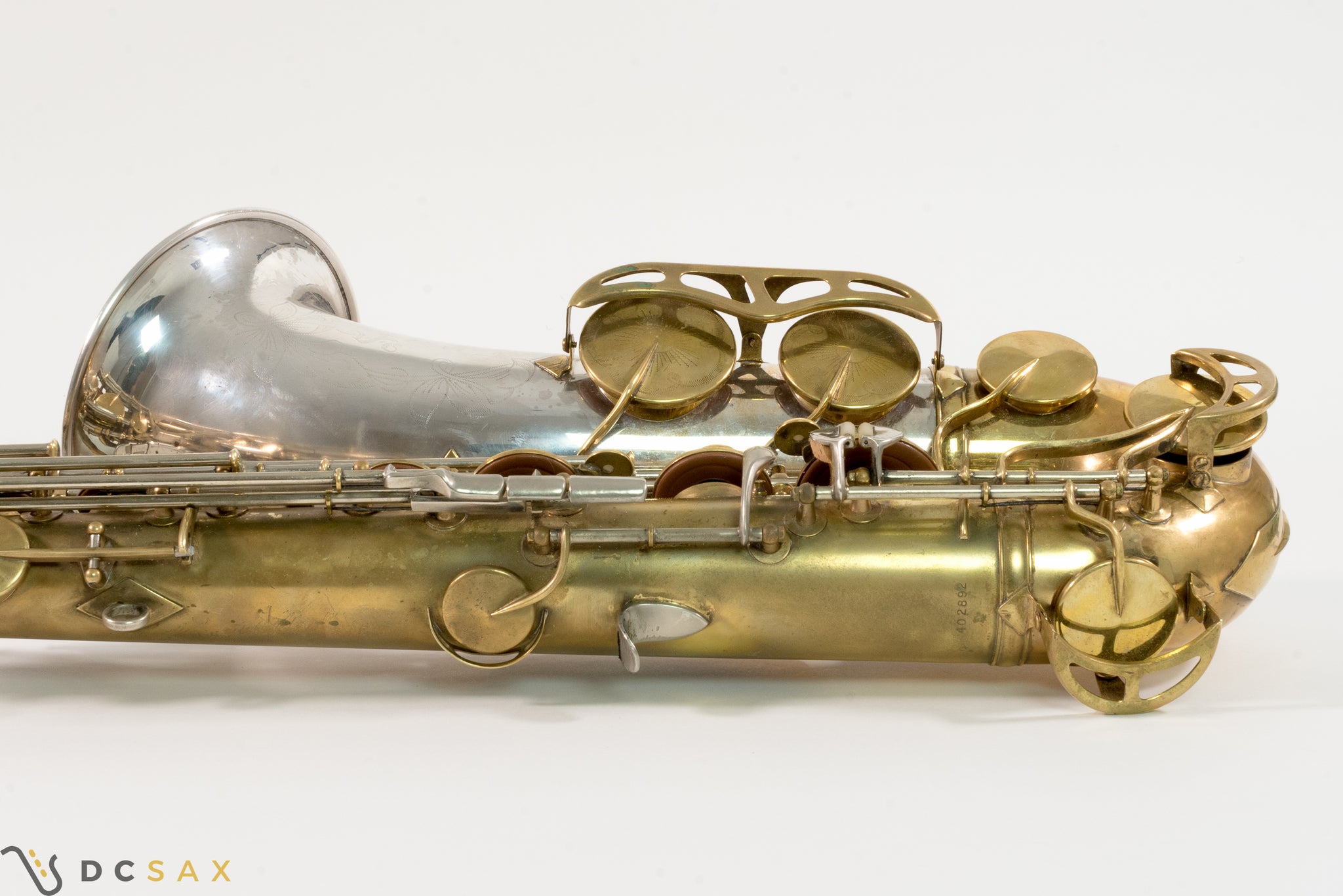 1964 King Super 20 Tenor Saxophone, Silversonic, Cleveland, Overhaul