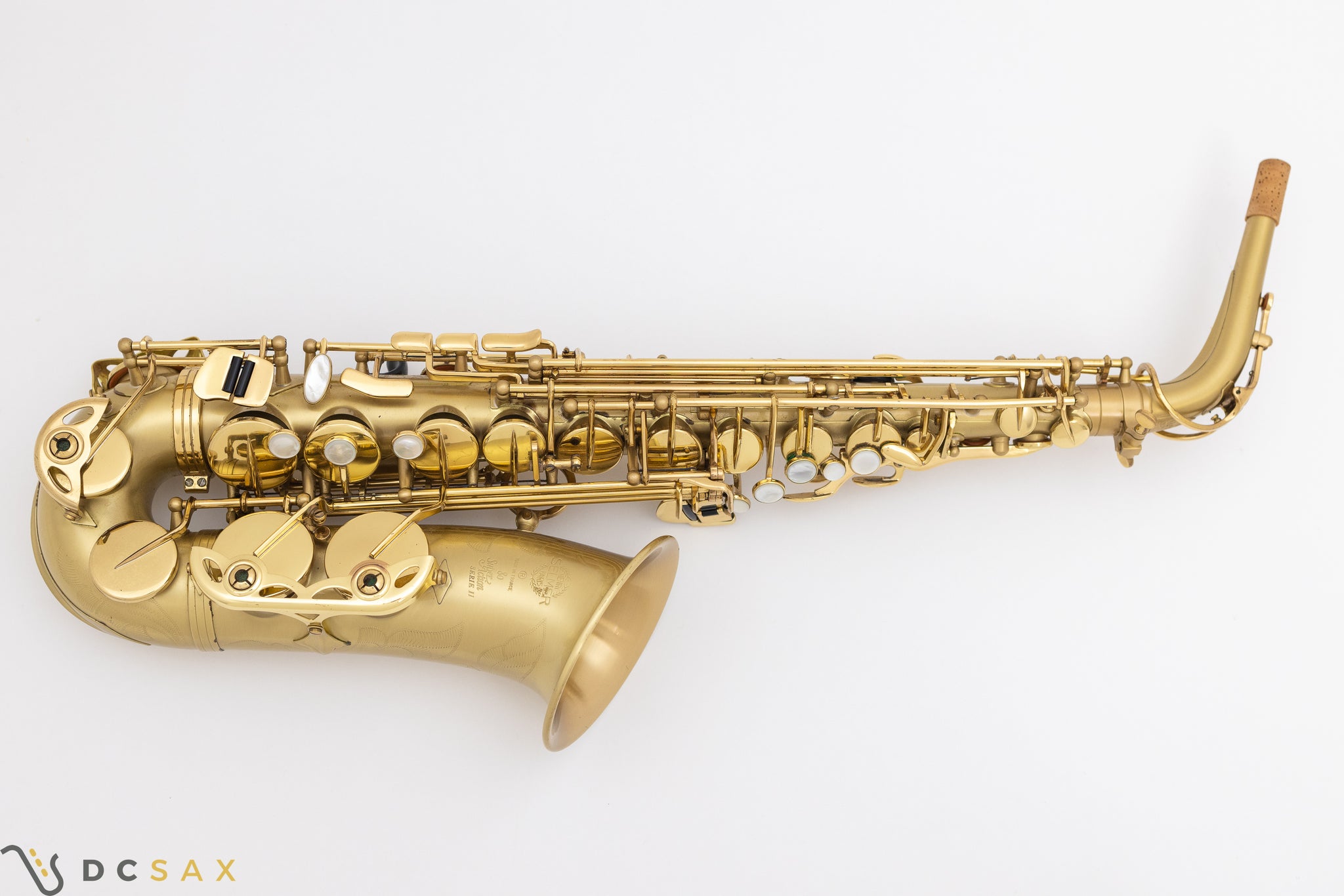 Selmer Series II Alto Saxophone, Matte Finish, Just Serviced, Video Demo