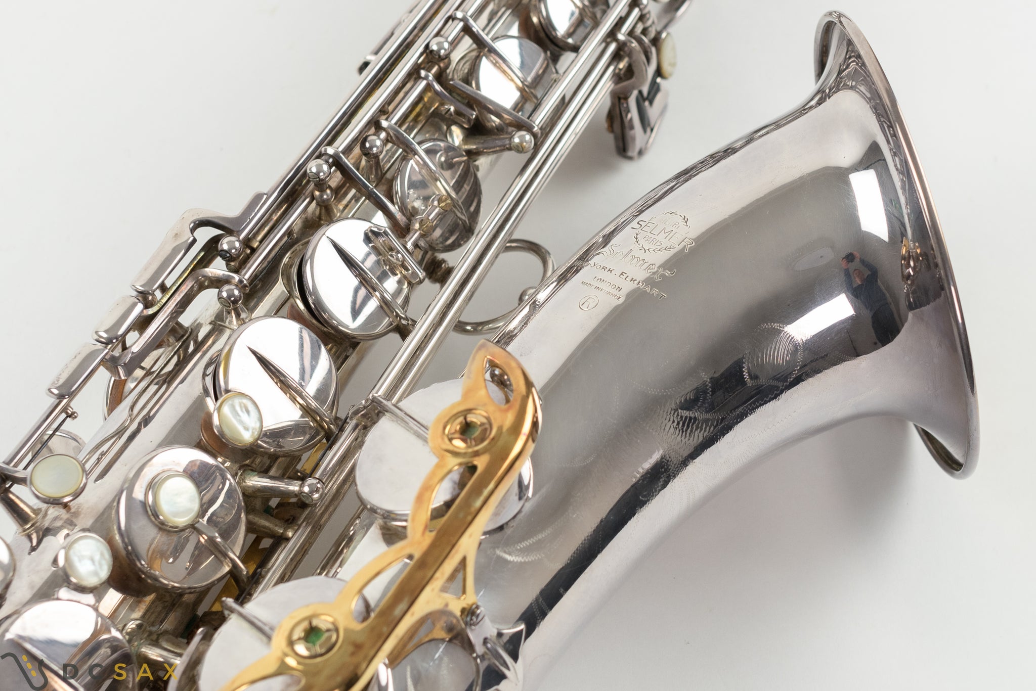 1962 103,xxx Selmer Mark VI Tenor Saxophone, Silver Plated, Video