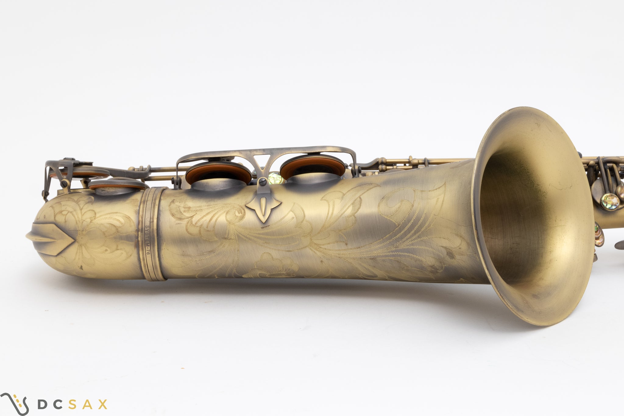 P Mauriat Custom Class System 76 Second Edition Tenor Saxophone, Dark Lacquer, Just Serviced