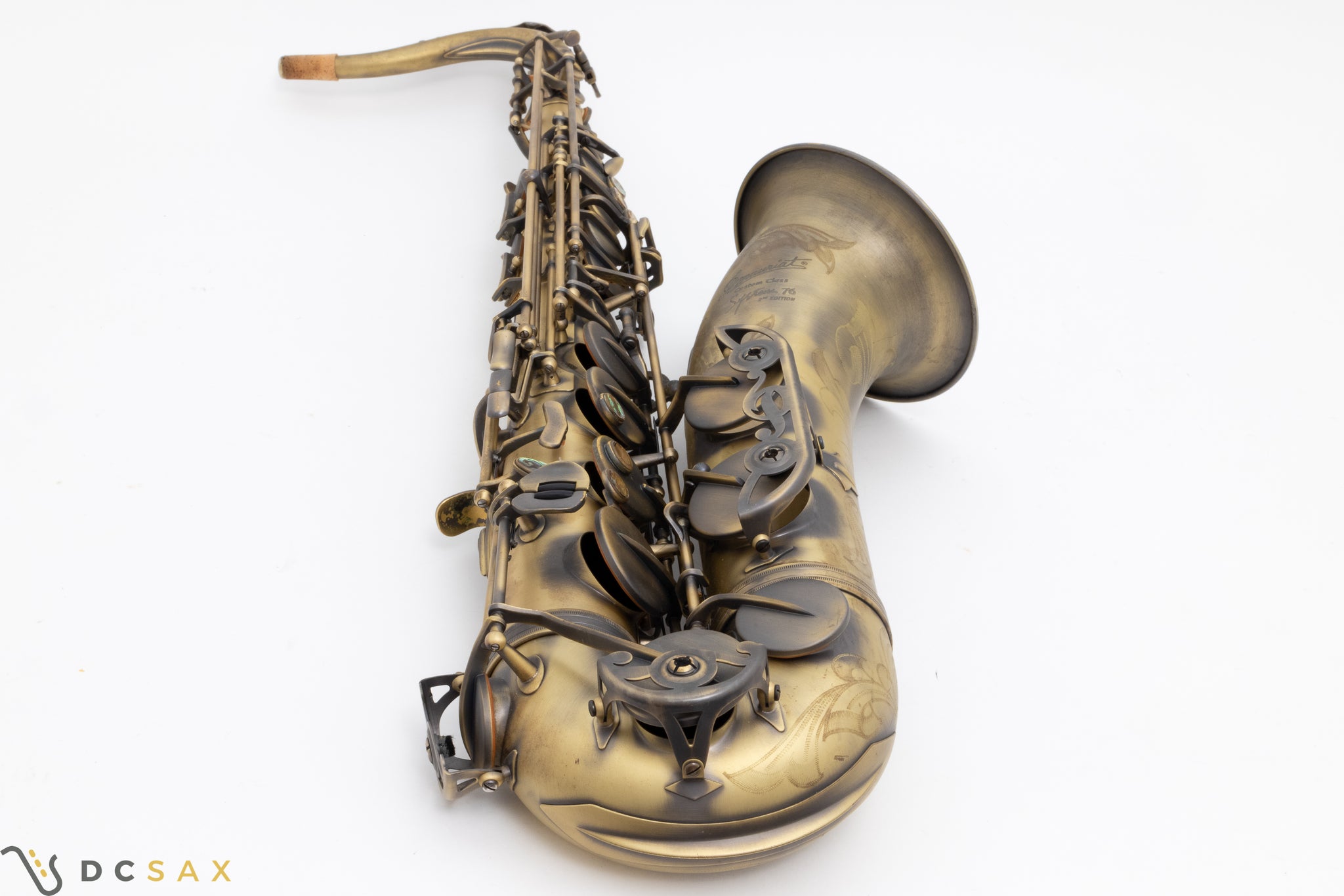 P Mauriat Custom Class System 76 Second Edition Tenor Saxophone, Dark Lacquer, Just Serviced